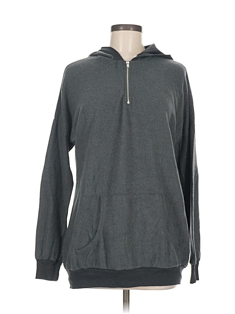 Pre-owned Alya Pullover Hoodie In Gray