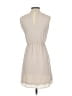 H&M 100% Polyester Tan Cocktail Dress Size 2 - photo 2