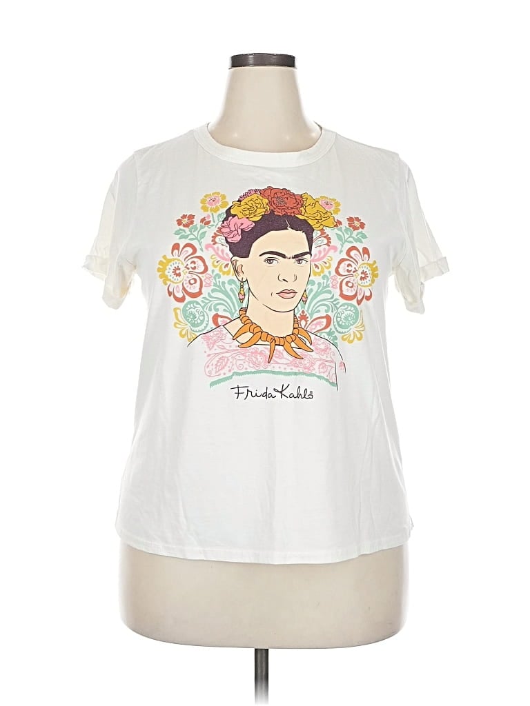 Pre-owned Sonoma Goods For Life Short Sleeve T-shirt In White