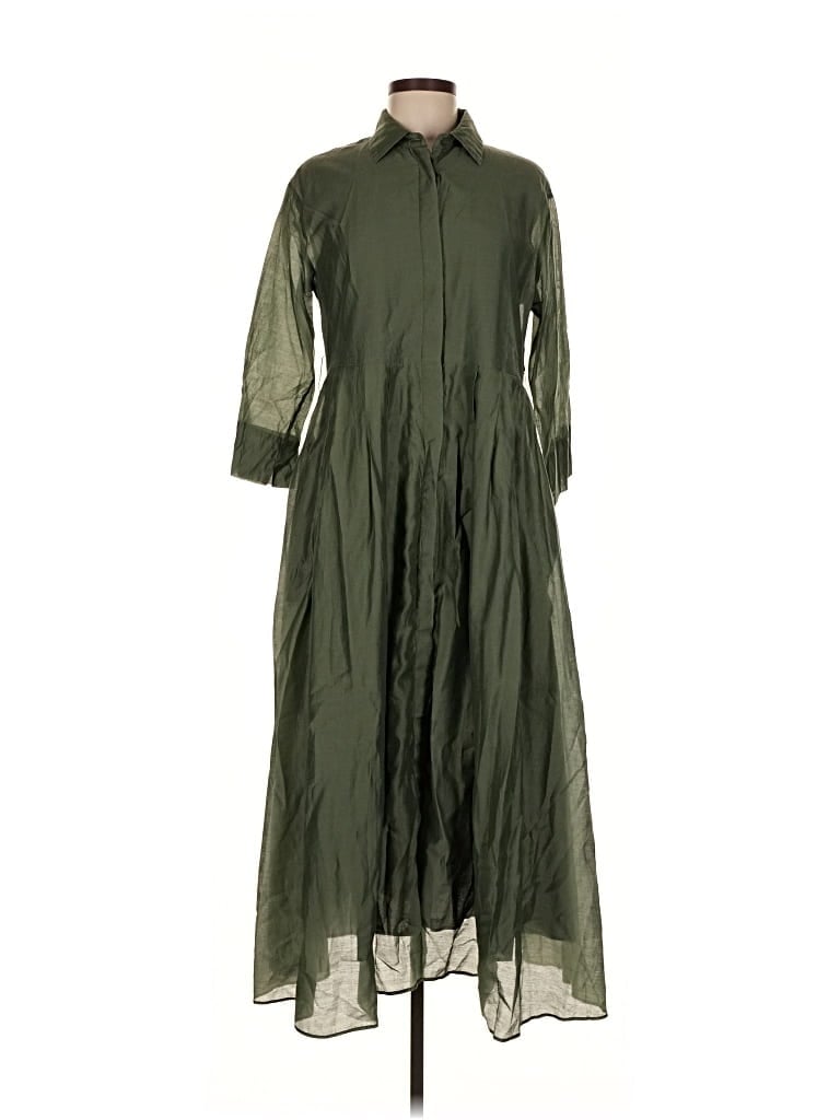 Pre-owned Max Mara Casual Dress In Green