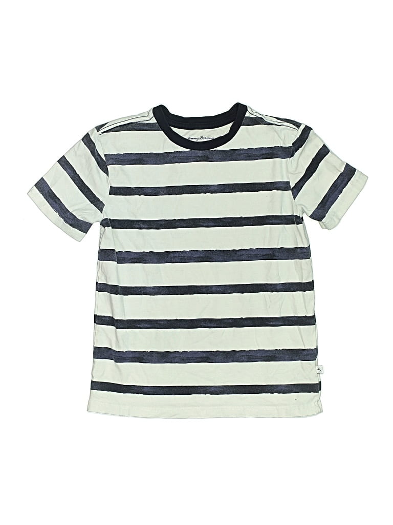 Pre-owned Tommy Bahama Kids' Short Sleeve T-shirt In Blue