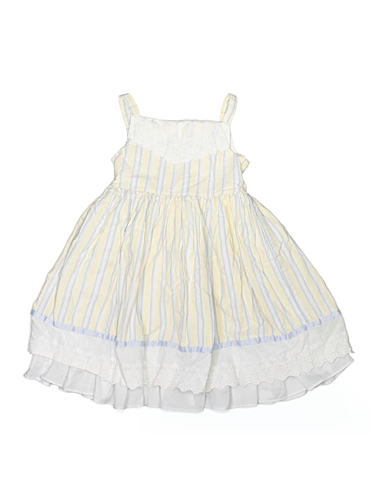 Pre-owned Laura Ashley Kids' Dress In Yellow
