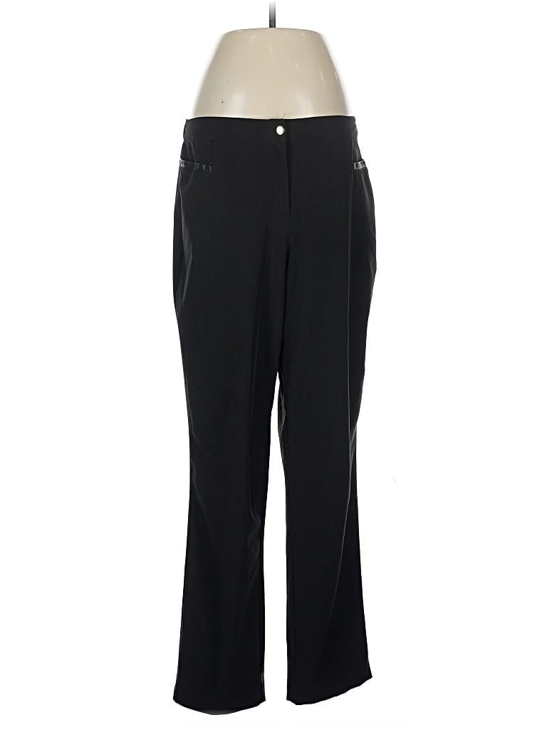 Pre-owned Zenergy By Chico's Dress Pants In Black