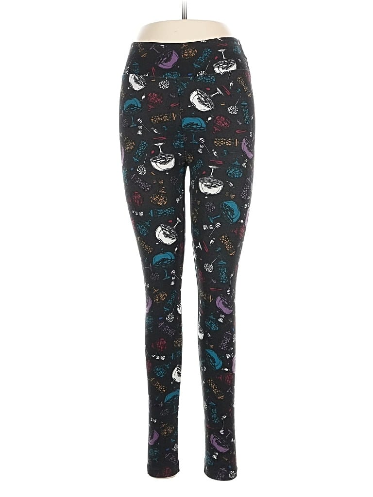 Pre-owned Lularoe Leggings In Black
