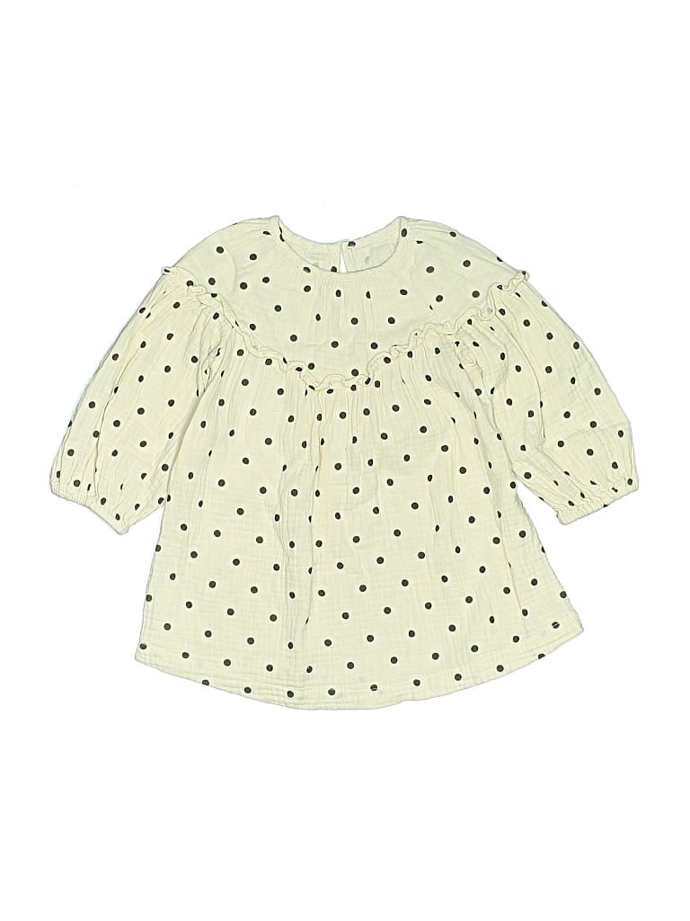 Pre-owned Zara Kids' Dress In Yellow