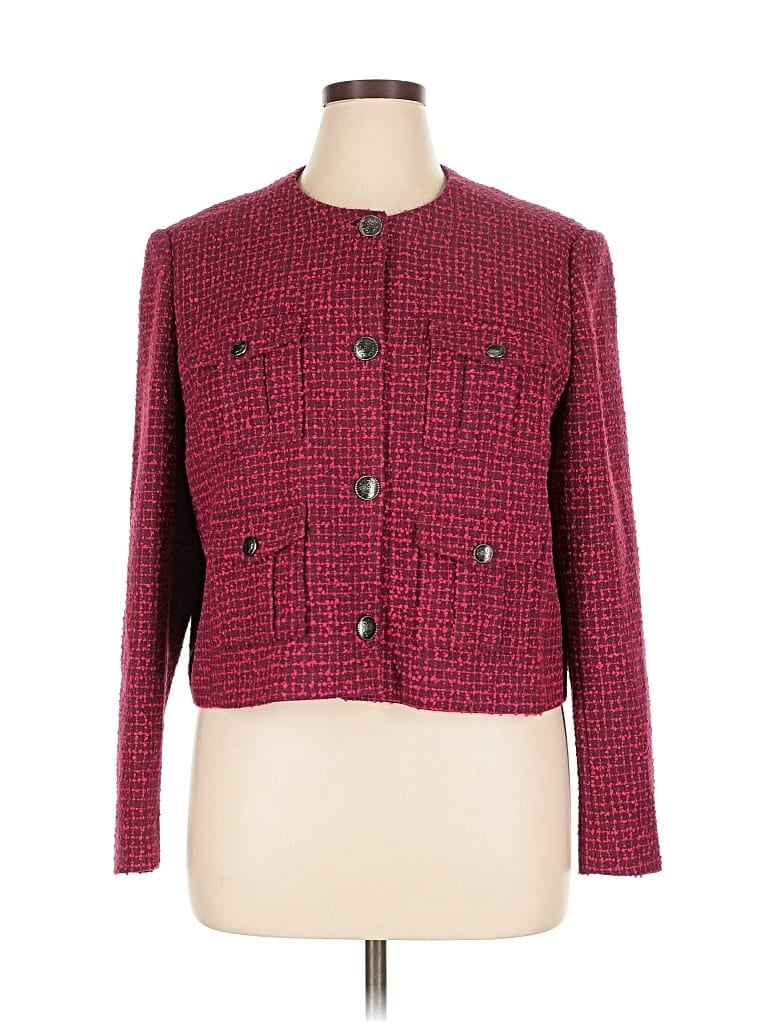 Pre-owned Ted Baker Jacket In Red