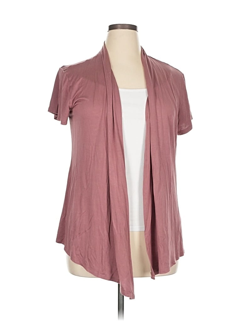 Pre-owned Maurices Cardigan Sweater In Pink
