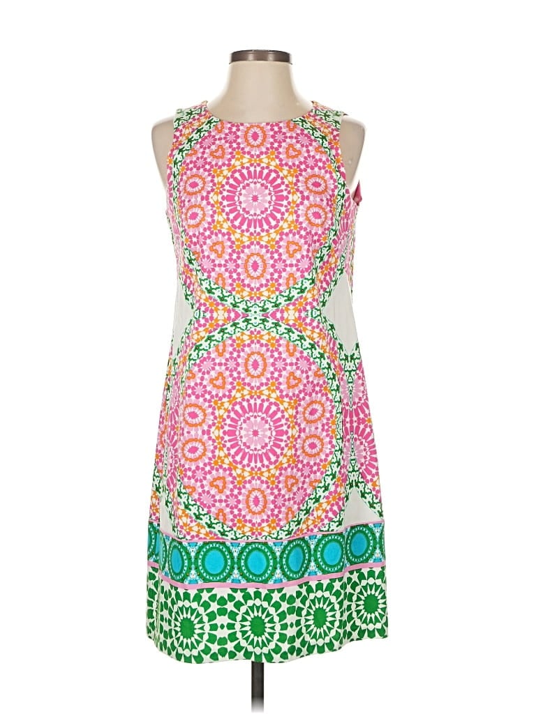 Pre-owned London Times Casual Dress In Green