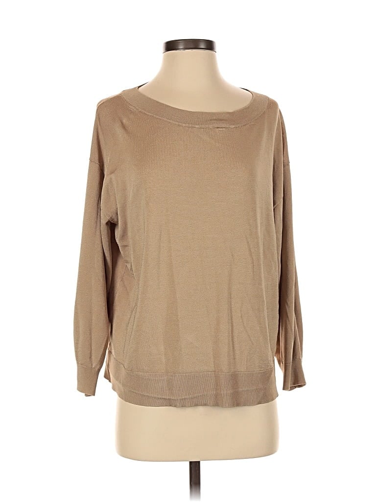 Pre-owned Ann Taylor Pullover Sweater In Brown