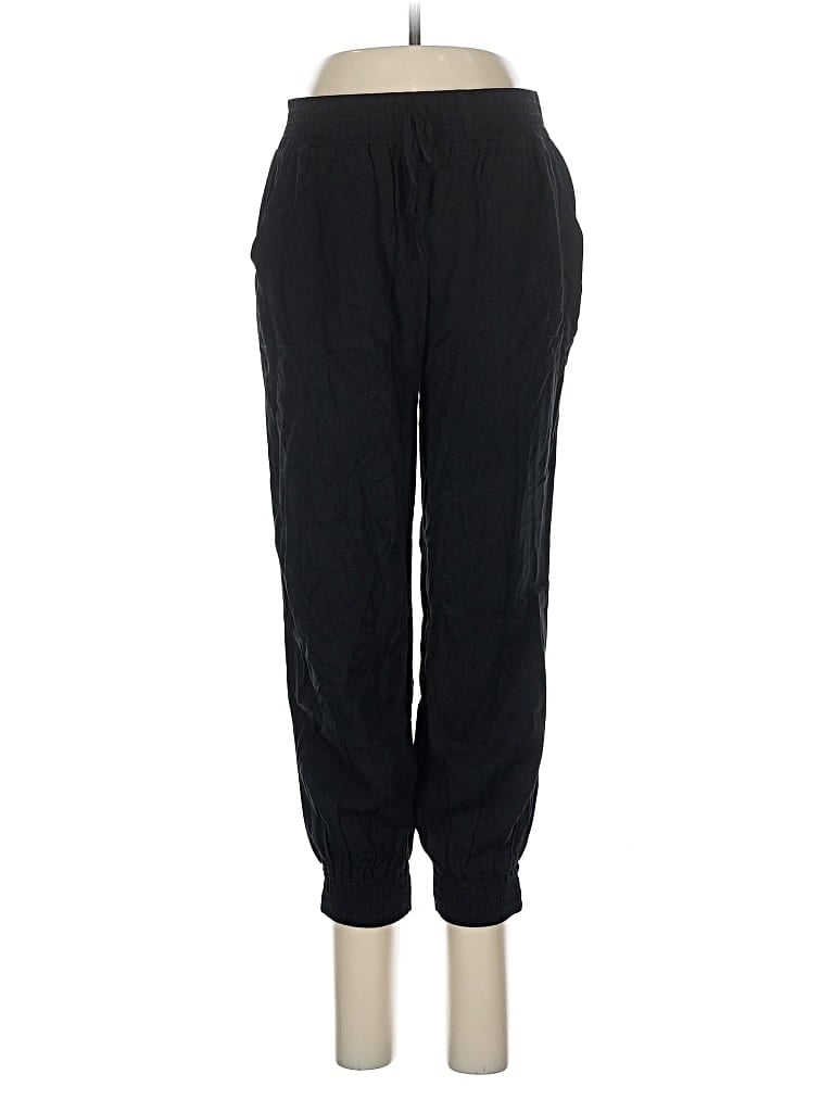 Pre-owned Lavender Casual Pants In Black