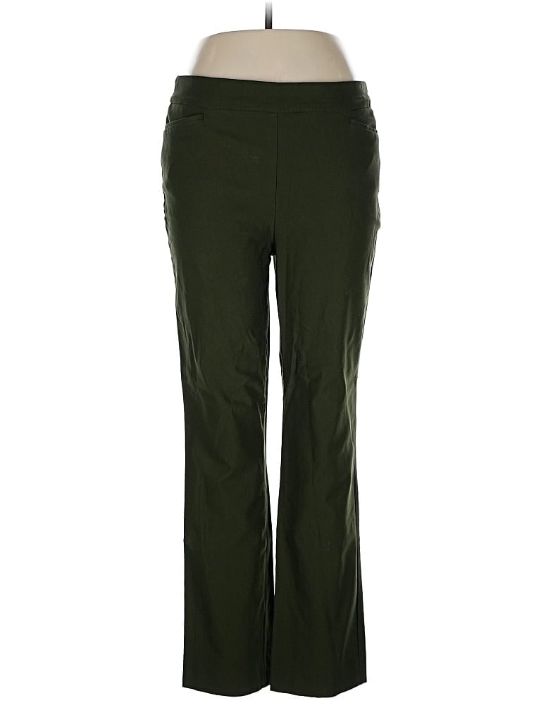 Pre-owned Chico's Active Pants In Green