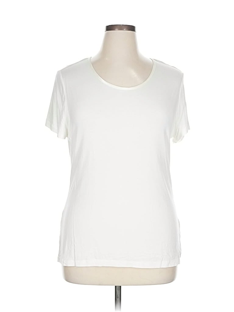 Pre-owned Covington Short Sleeve T-shirt In Ivory