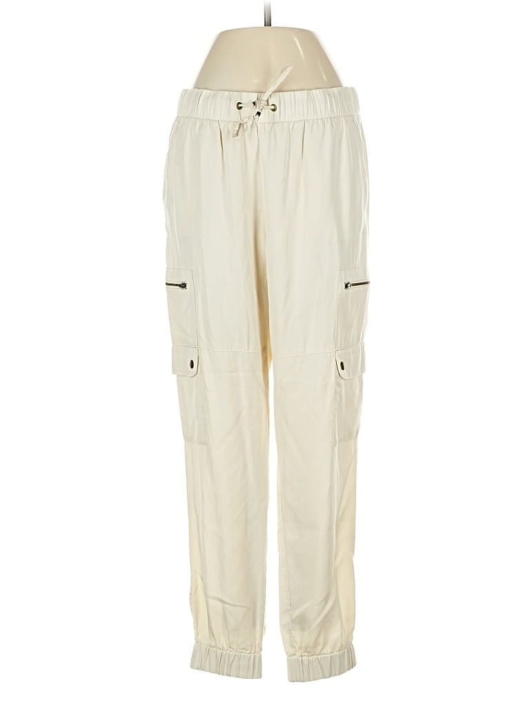 Pre-owned Banana Republic Factory Store Cargo Pants In White