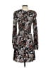 WAYF 100% Polyester Paisley Brown Casual Dress Size S - photo 2