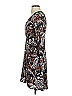 WAYF 100% Polyester Paisley Brown Casual Dress Size S - photo 5