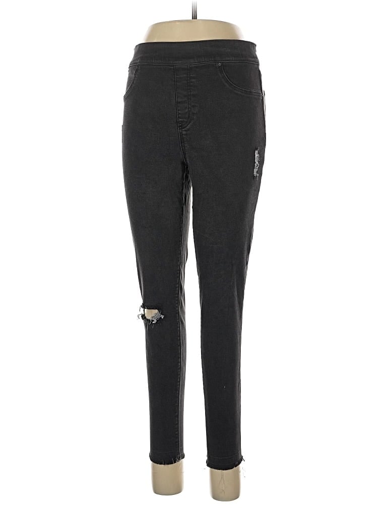 Pre-owned Spanx Jeggings In Black