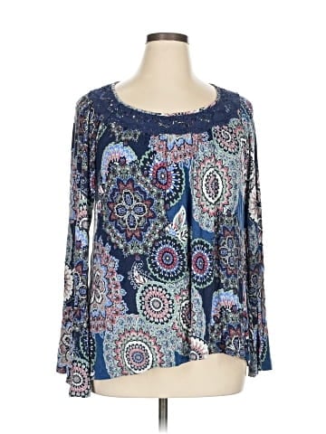 Energie 3/4 Sleeve Blouse (view 1)