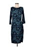 Talbots Paisley Blue Cocktail Dress Size S - photo 1