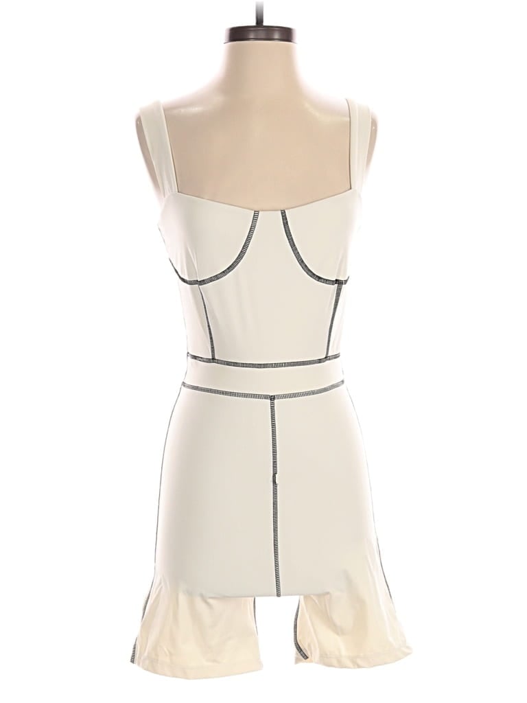 Pre-owned Weworewhat Romper In White