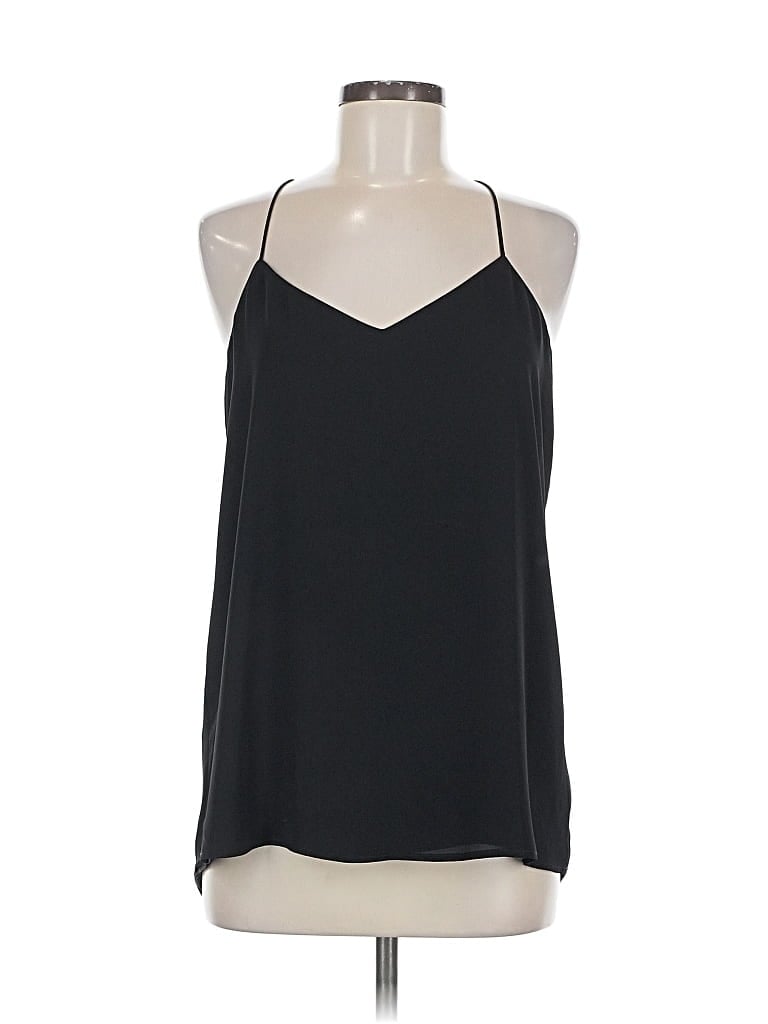 Pre-owned Express Sleeveless Blouse In Black