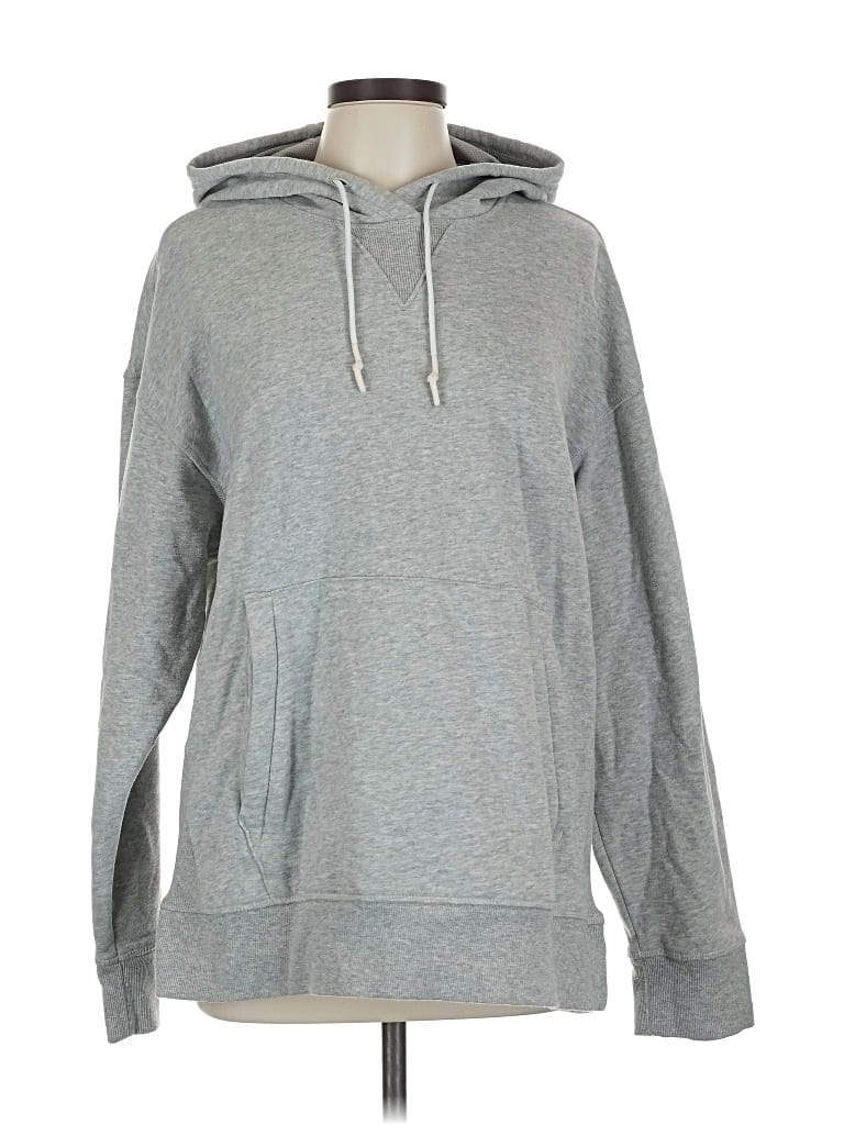 Pre-owned All In Motion Pullover Hoodie In Gray