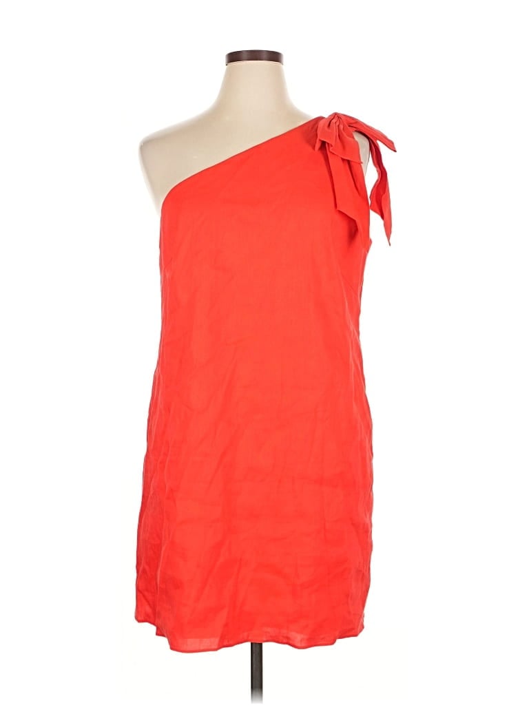 Pre-owned Antonio Melani Cocktail Dress In Orange