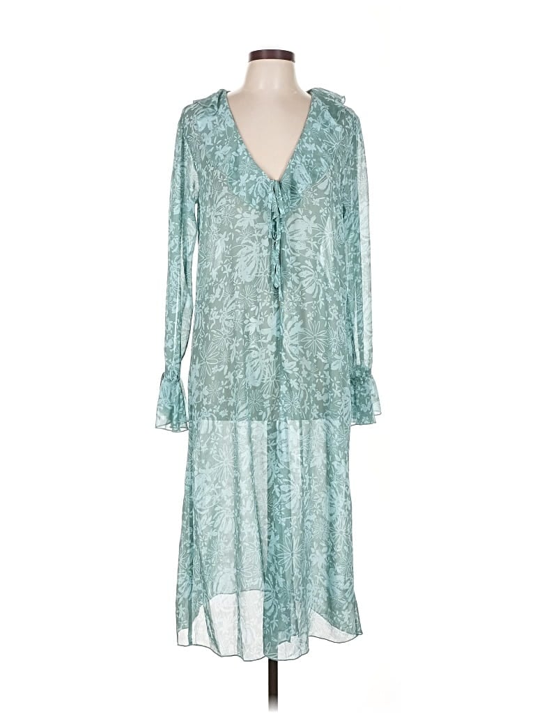 Wild Fable Kimono In Blue