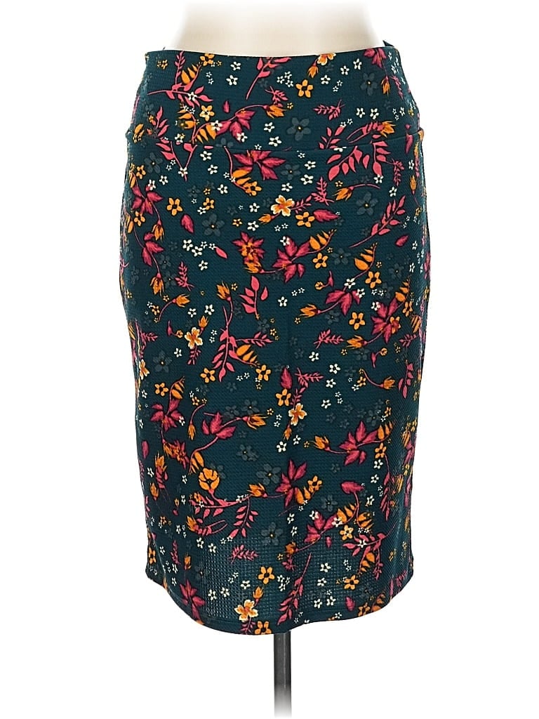 Pre-owned Lularoe Casual Skirt In Blue