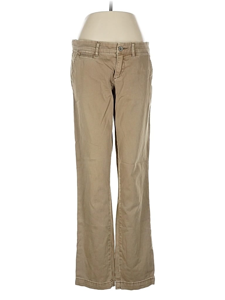 Pre-owned Pilcro And The Letterpress Khaki Pant In Brown