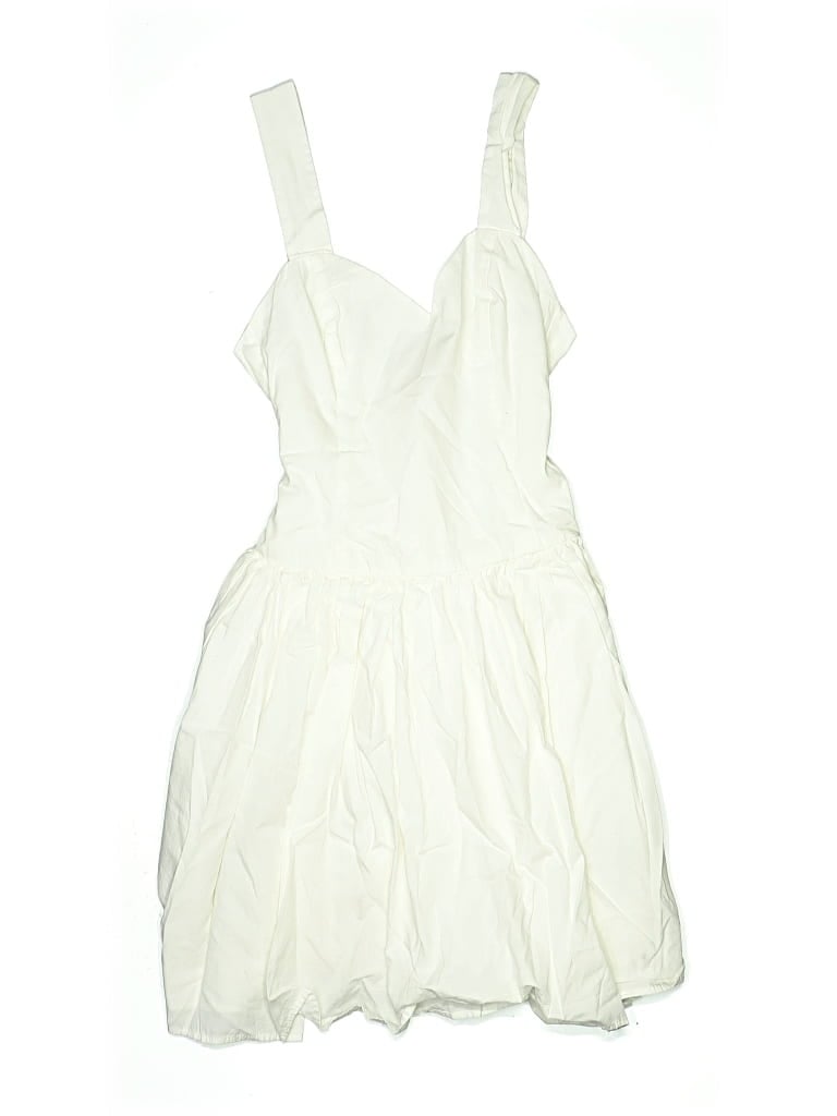Pre-owned H&m Kids' Dress In White