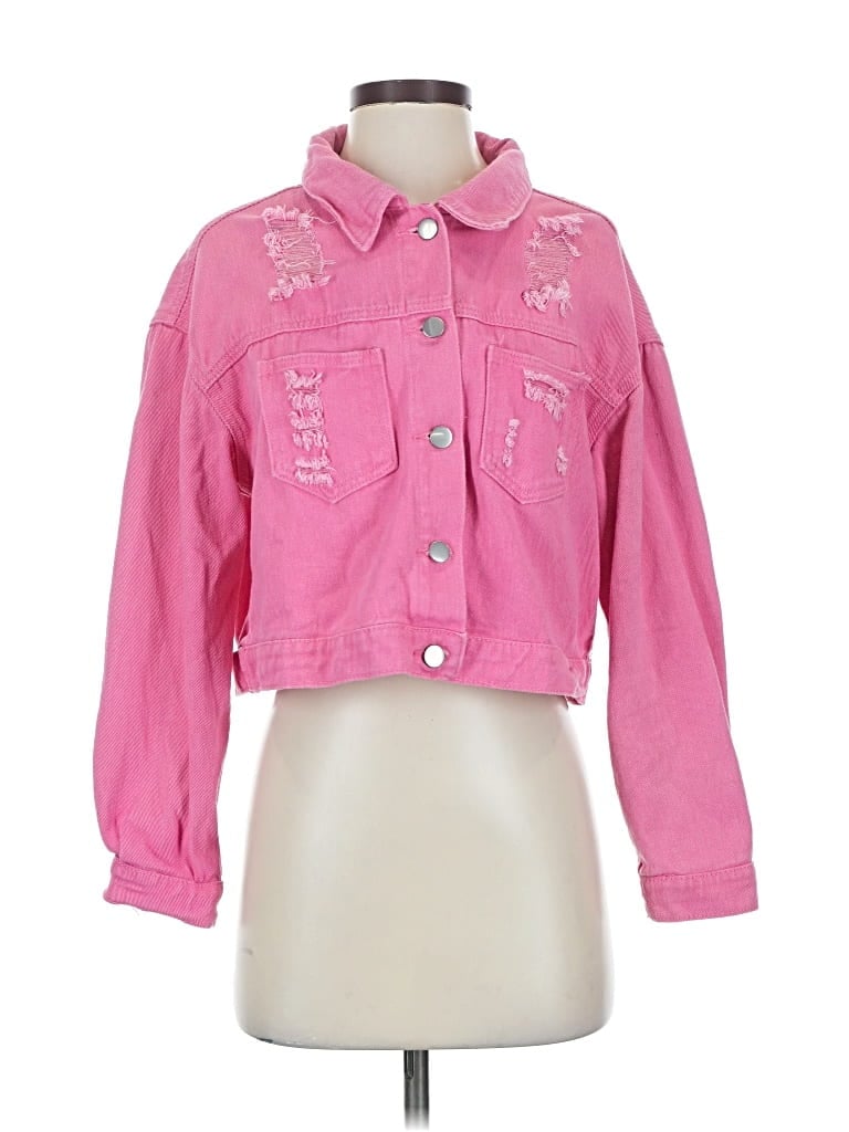 Pre-owned Unbranded Jacket In Pink