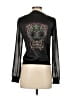Tea & Cup 100% Polyester Black Track Jacket Size S - photo 2