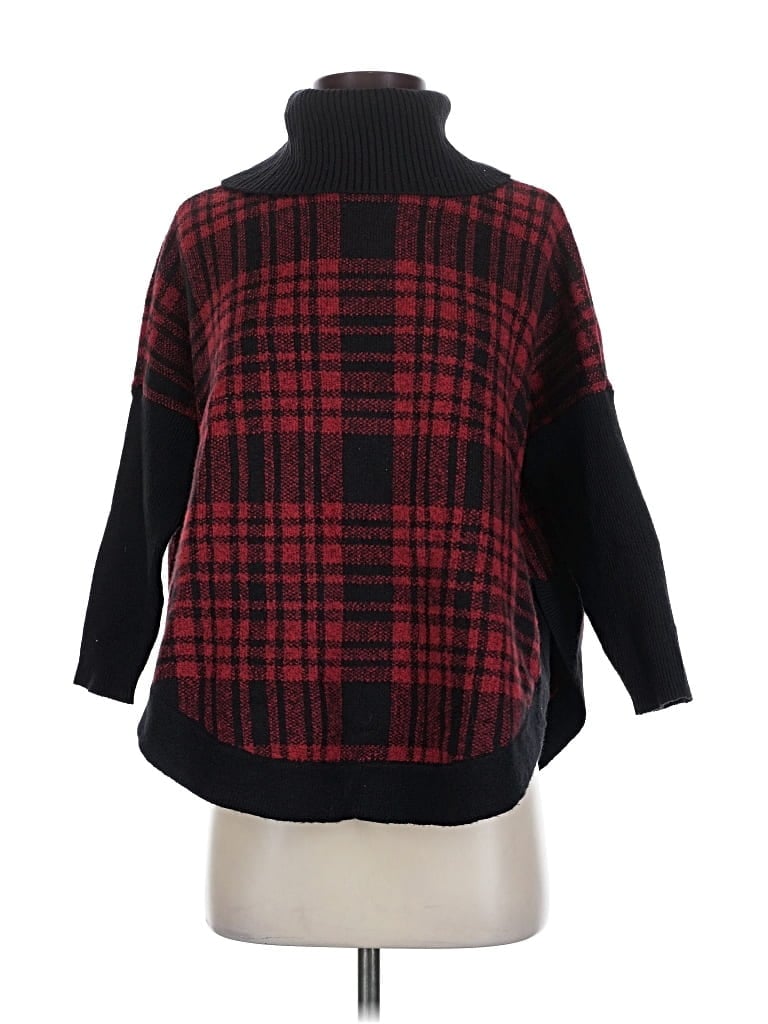 Pre-owned Ann Taylor Loft Outlet Turtleneck Sweater In Red