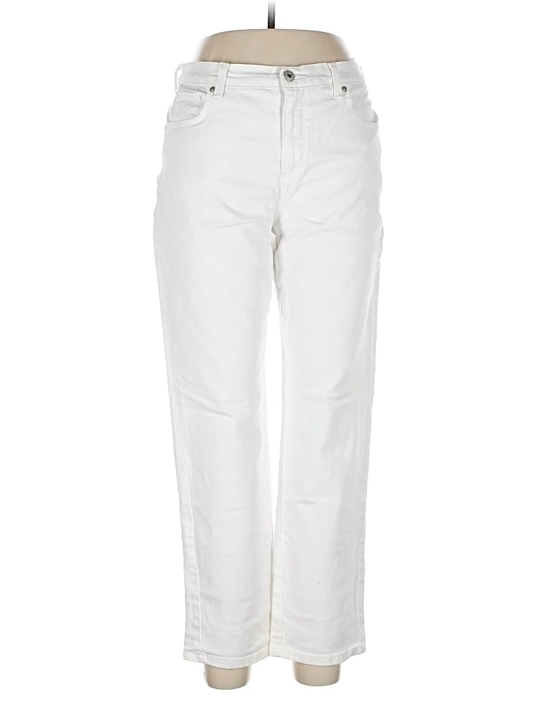 Pre-owned Gloria Vanderbilt Jeans In White