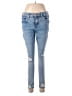 Express Hearts Blue Jeans Size 6 - photo 1