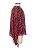 Cupcakes & Cashmere 100% Polyester Red Long Sleeve Blouse Size M - photo 4