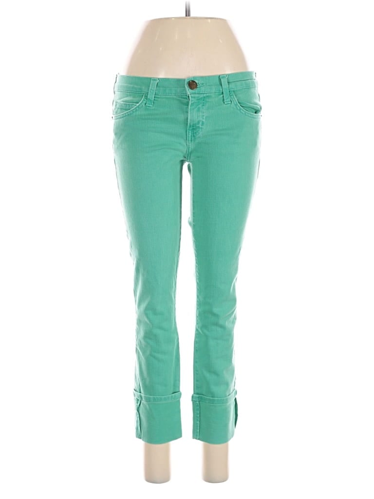 Pre-owned Current Elliott Jeans In Green