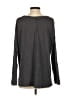 Boden 100% Cotton Gray Long Sleeve Top Size 10 - photo 2