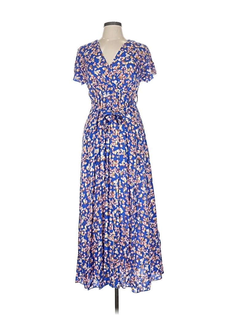 Pre-owned Made In Italy Casual Dress In Blue