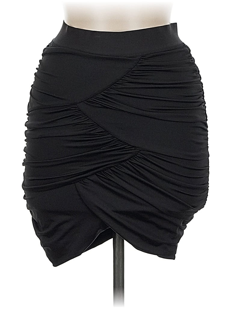 Pre-owned Assorted Brands Casual Skirt In Black