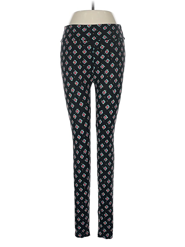 Pre-owned Lularoe Casual Pants In Black