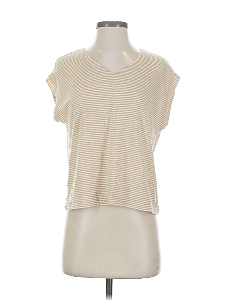 Pre-owned Madewell Sleeveless T-shirt In White