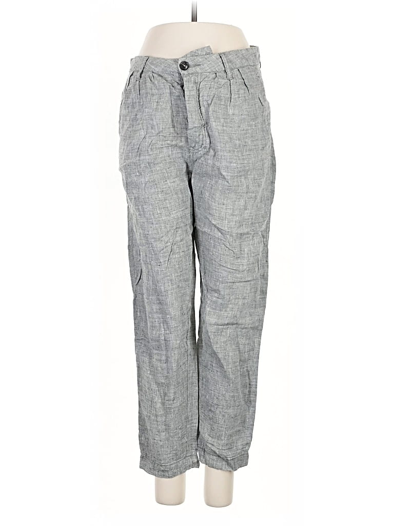 Pre-owned Free People Casual Pants In Gray