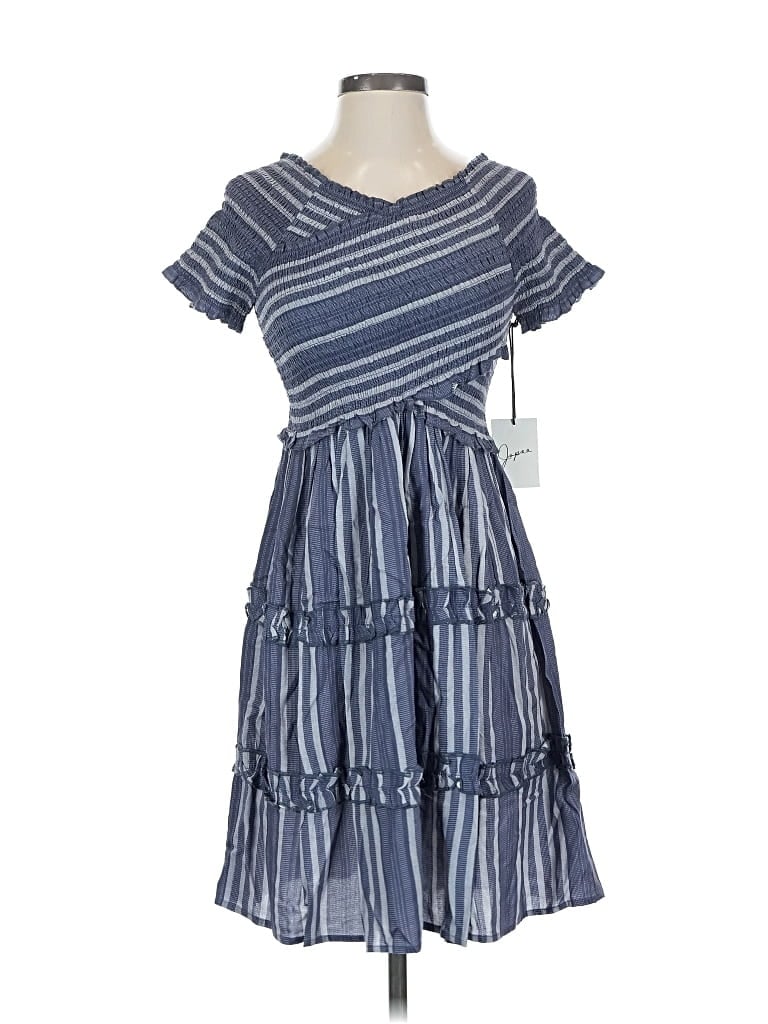 Japna Casual Dress In Blue