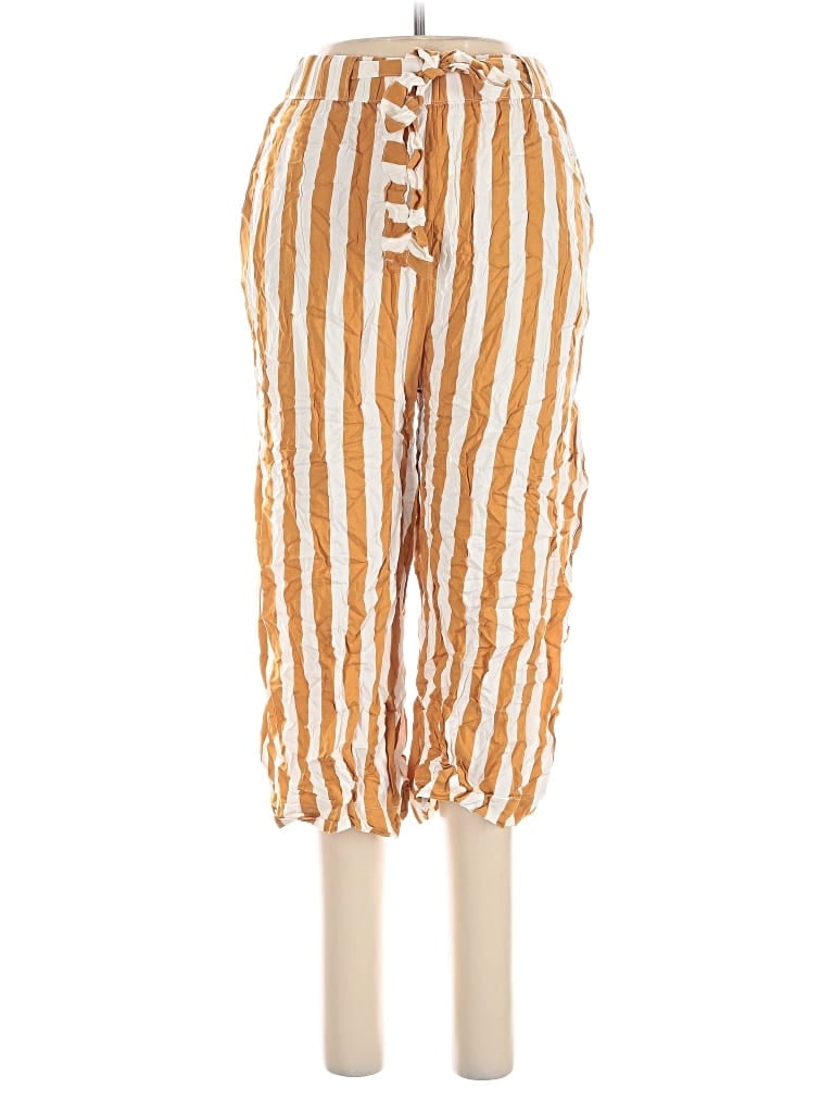 Pre-owned Garage Casual Pants In Gold