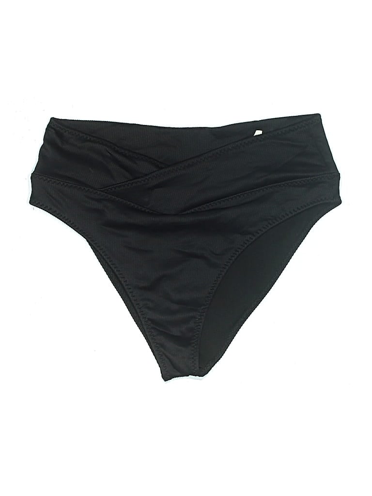 Pre-owned Fabletics Swimsuit Bottoms In Black