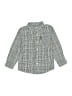 Ben Sherman Checkered-gingham Gray Long Sleeve Button-Down Shirt Size 5 - photo 1