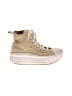 Converse Gold Tan Sneakers Size 4 - photo 1