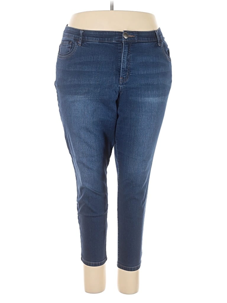 Pre-owned Cj Banks Jeans In Blue