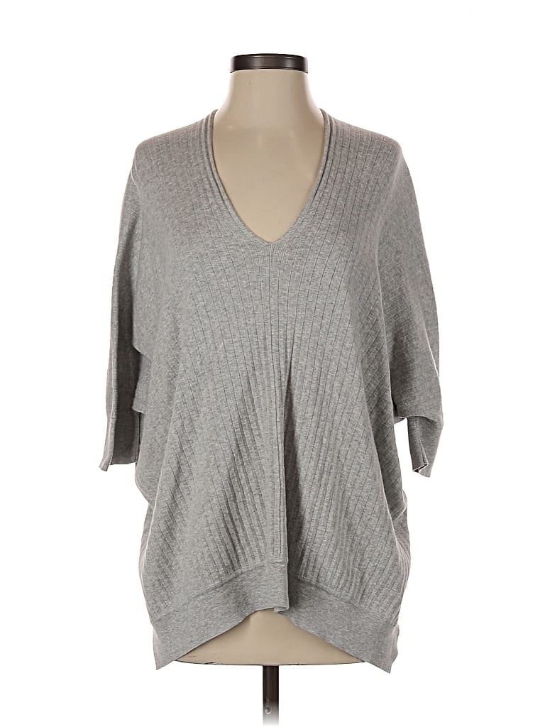 Pre-owned Cabi Pullover Sweater In Gray